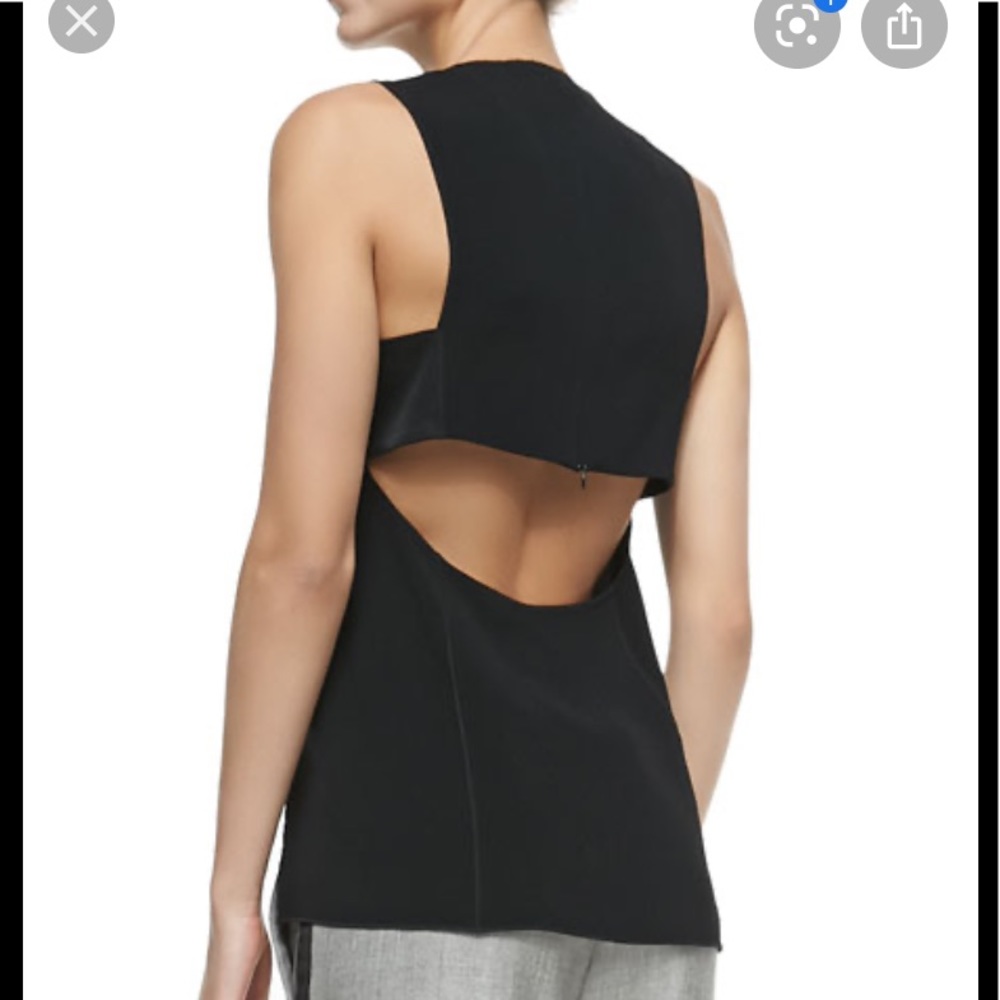Rag & Bone open back NWT black fernanda top